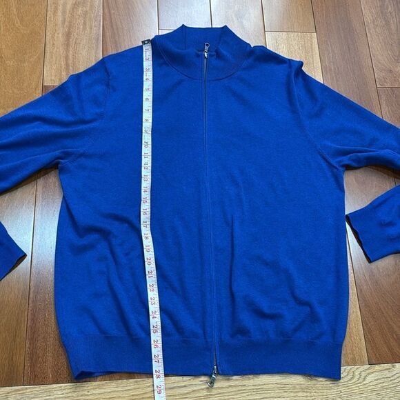 Brooks Brother Men’s Supima Cotton Full-Zip Cardigan size XL - Picture 8 of 8